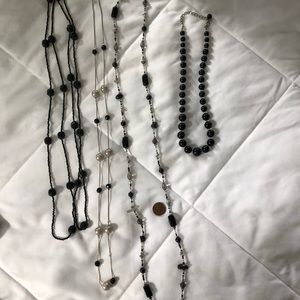 Multiple necklaces
